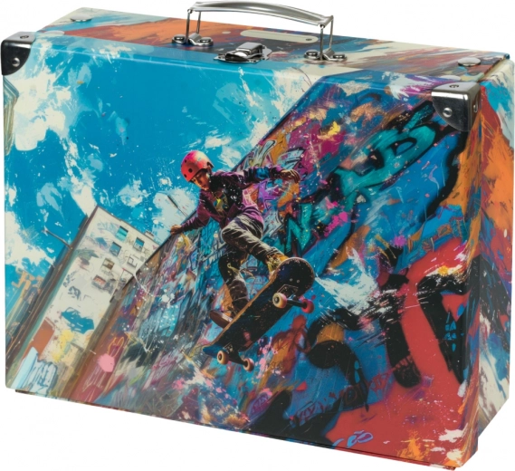 Baagl zložljiv šolski kovček Skatepark