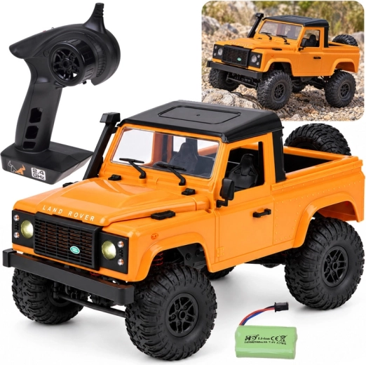 Radijsko vodeno terensko vozilo Land Rover Defender Pickup 4x4 v merilu 1:12