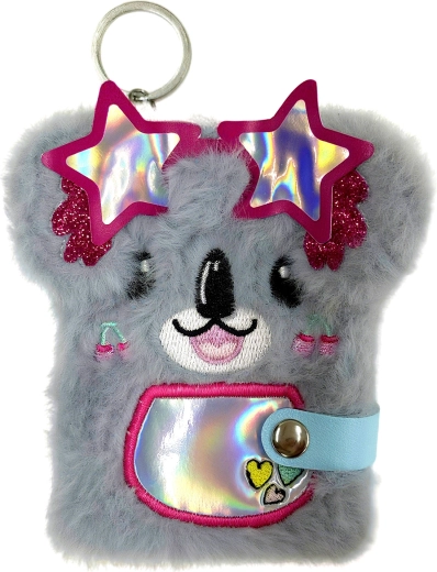 Mini Plush Notebook A7 Koala