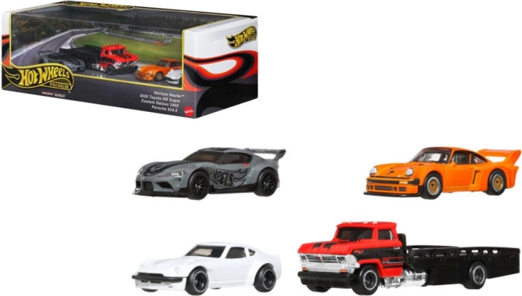 Hot Wheels Premium Collector – komplet 4 avtomobilčkov