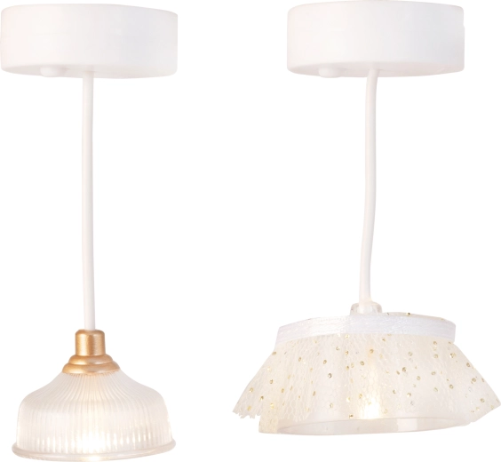 Lundby viseče svetilke za hišico za punčke – 2 kosa