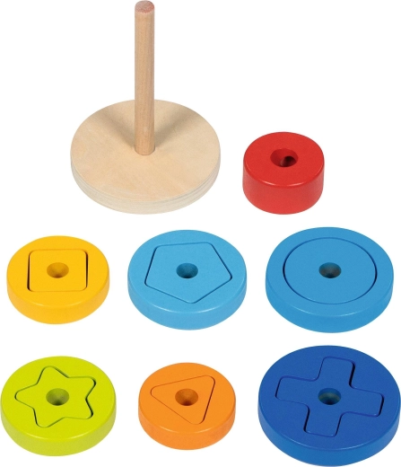Stacking with a puzzle principle