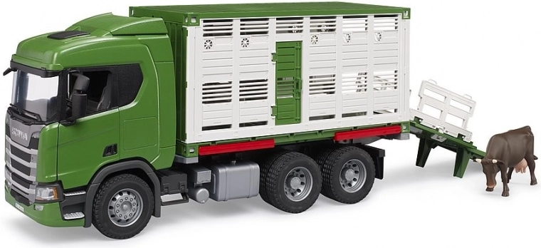Prevoznik živali Scania s figurico krave