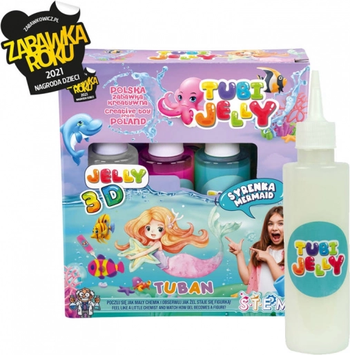 Tuban Tubi Jelly – komplet Morska deklica akvarij