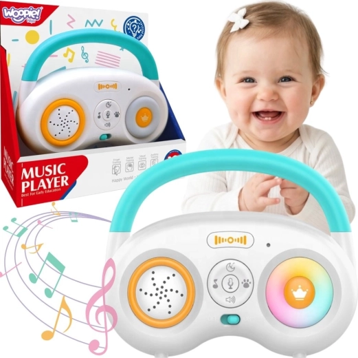 Woopie Baby interaktivni glasbeni predvajalnik za otroke