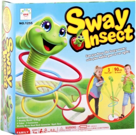 Spretnostna igra Sway Insect – plešoči črv - 1 kos