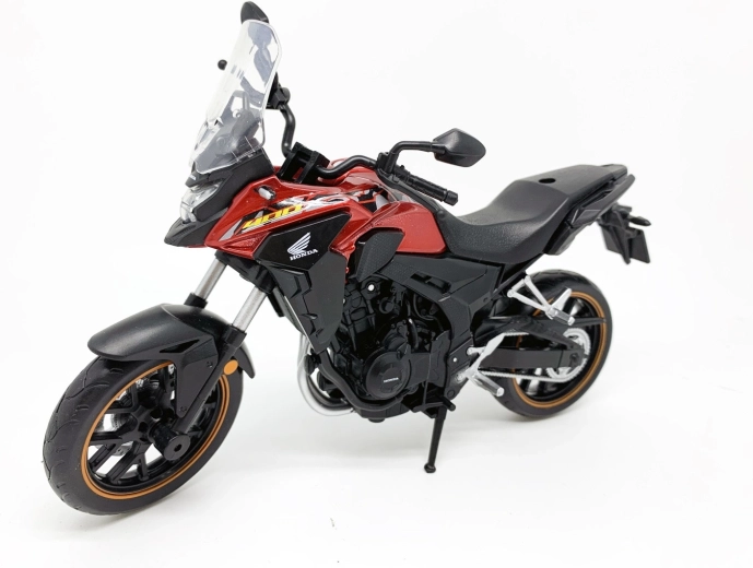 Model motocikla Honda CB400X 1:12 rdeč