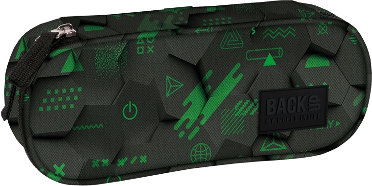 School pencil case (etui) BackUP gaming geometry - 1 piece