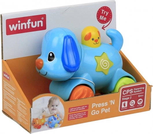 Domači ljubljenčki Push & Go Pes