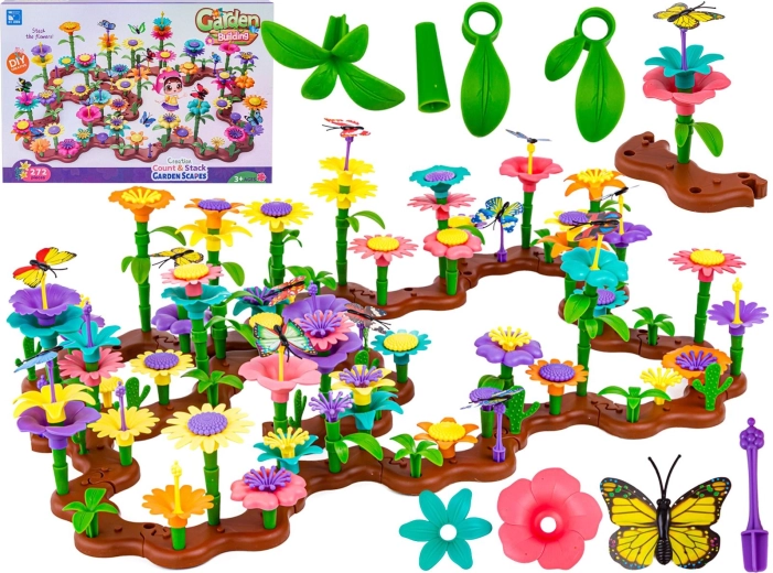 Flower Garden construction set (272 pieces)