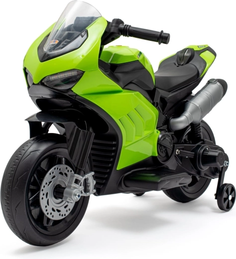 Otroški električni motor Supersport zelen