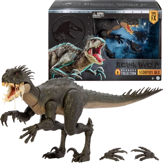 Mattel Jurassic World Hammond Collection Scorpios rex – zbirateljska figurica dinozavra 43 cm