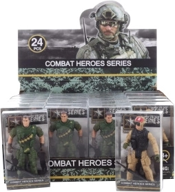 Figurica vojaka z orožjem 9 cm