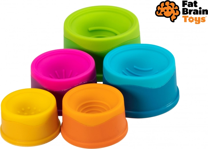 Zložljivi klobučki Dimpl Stack od Fat Brain