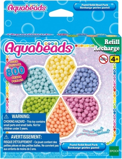 Aquabeads dopolnilni komplet pastelnih perlic