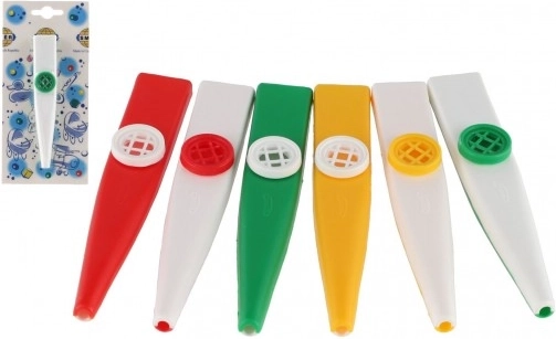 Plastični kazoo 12 cm – 4 barve