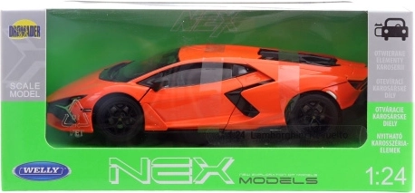 Lamborghini Revuelto kovinsko-plastični model avtomobila 1:24