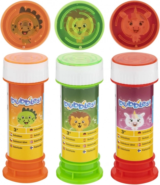 Bublifuk - Tri vrste: Dino, Lev in Samorog