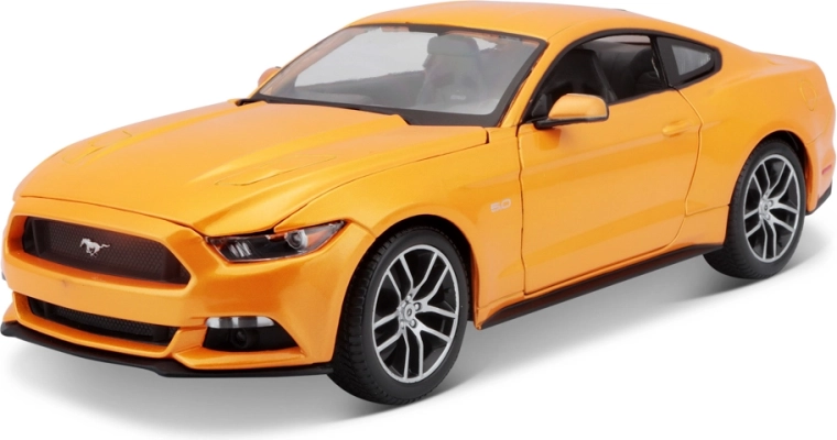Maisto Ford Mustang GT 2015 kovinski model oranžen 1:18