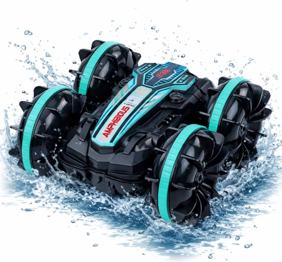 Prava amfibijska vožnja na kopnem in v vodi