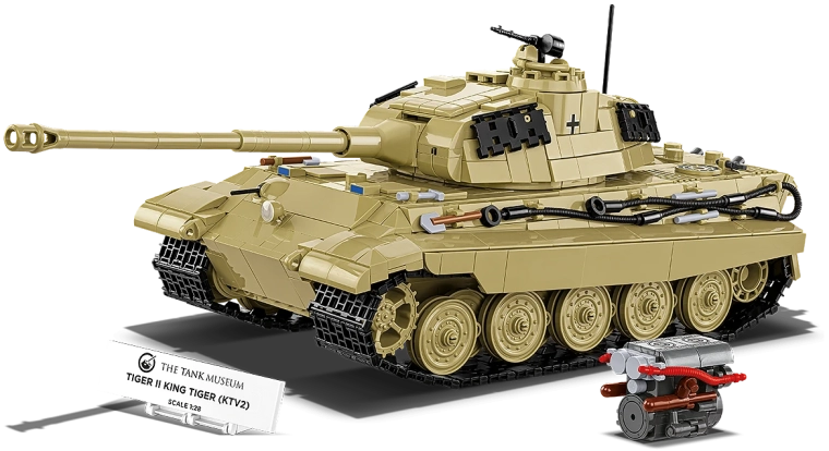 Impozanten model v merilu 1:28