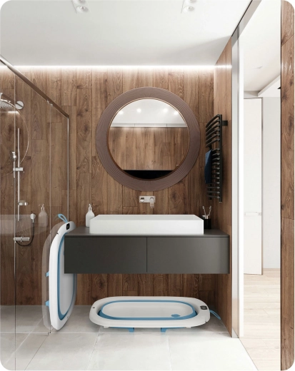 Zložljiva, stabilna in prostorsko varčna