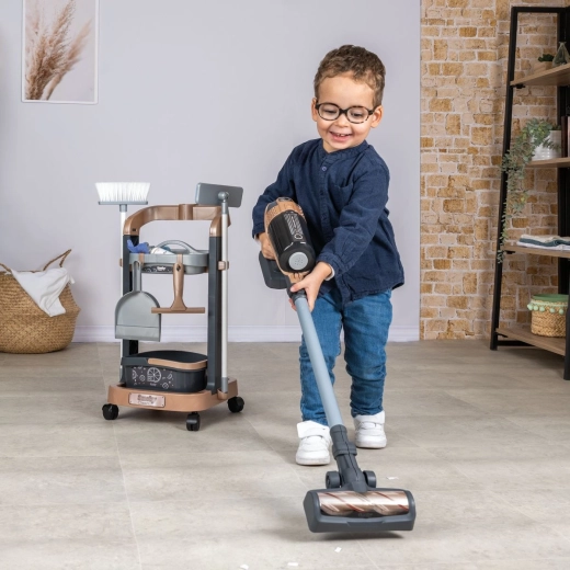 Rowenta stick vacuum with sounds for realistic play