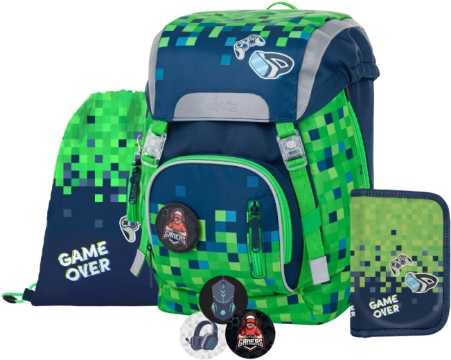 Šolski set OXY SKY gamer 4 kosi
