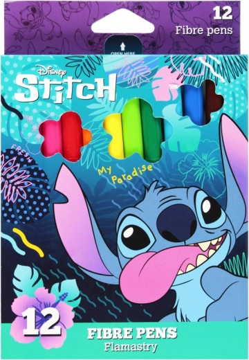Barvni flomastri Lilo in Stitch – 12 kos