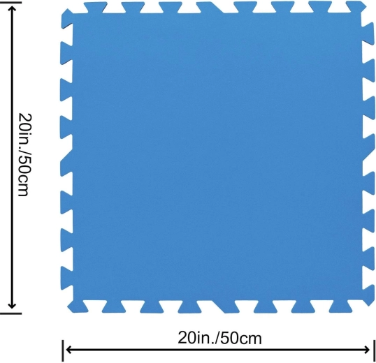Zaščitna podloga pod bazen BESTWAY 50 × 50 cm