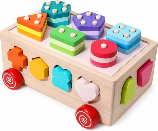 Shape sorter for learning through play