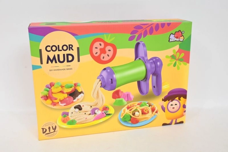 Color Mud DIY ročno izdelan komplet plastelina s stiskalnico za testenine