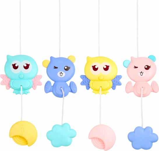 Razvoj čutov in motorike z ljubkimi visečimi igračami