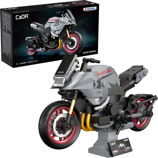 CaDA Suzuki Katana konstrukcijski komplet motocikla 1:12 (310 delov)