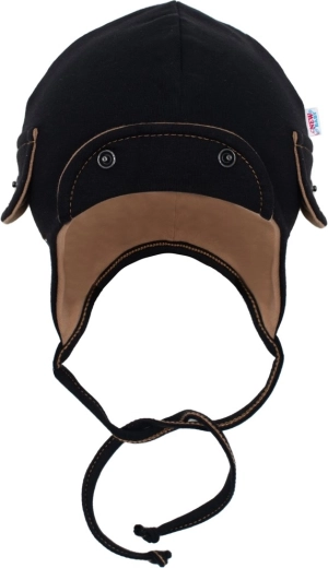 Spomladanska dojenčkova kapica New Baby Special One črna