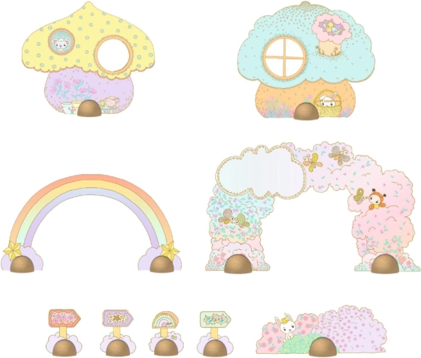 Stojala in dekoracije za pripovedno igro