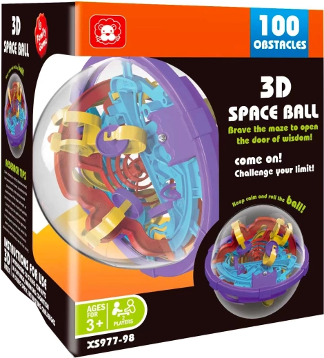 3D labirint Vesolje – 100 stopenj