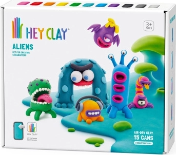 HEY CLAY modelirna masa Nezemljani