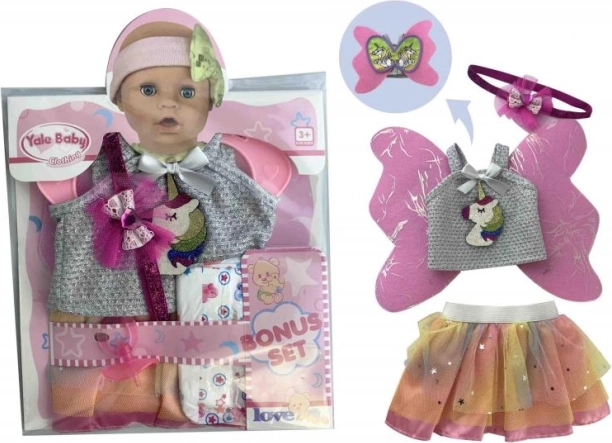 Obleka za punčko 40–43 cm