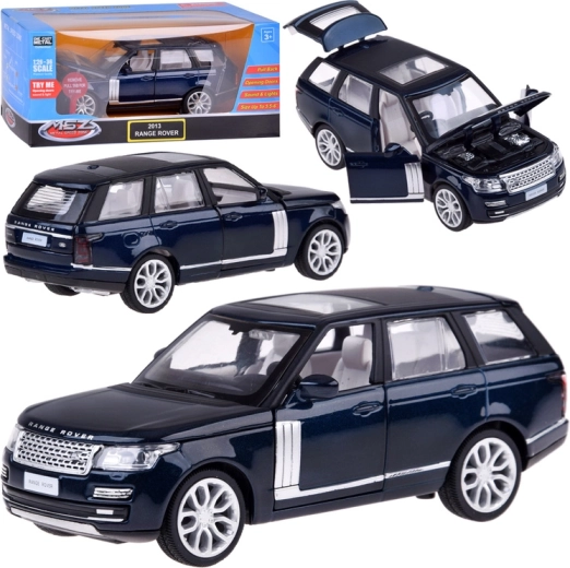 Kovinski model RANGE ROVER 2013 1:36 s svetlobnimi in zvočnimi učinki