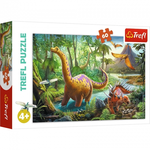 Sestavljanka Trefl Dinozavri 60 kos.