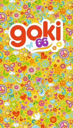 Tekstilni viseči banner Goki - 1 kos