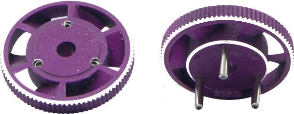 Vztrajnik HighFlow Venti-Turbo 1:10 za gred 5,1 mm