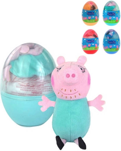 Ustvarjalni komplet izdelaj si plišasto igračo Peppa Pig v jajčku – 1 kos