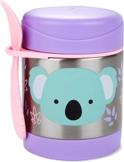 Skip Hop Zoo nerjaveča termovka za hrano z žlico-vilico koala 325 ml