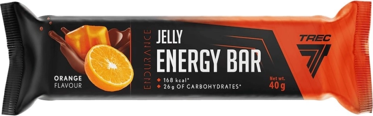 Trec Endurance energijska žele ploščica z okusom pomaranče 40 g