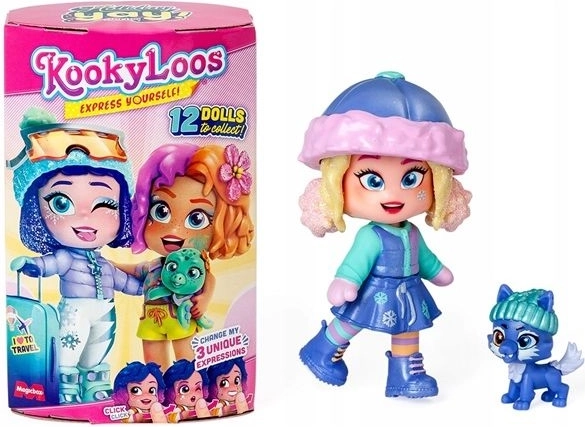 KookyLoos punčka Holiday Yay