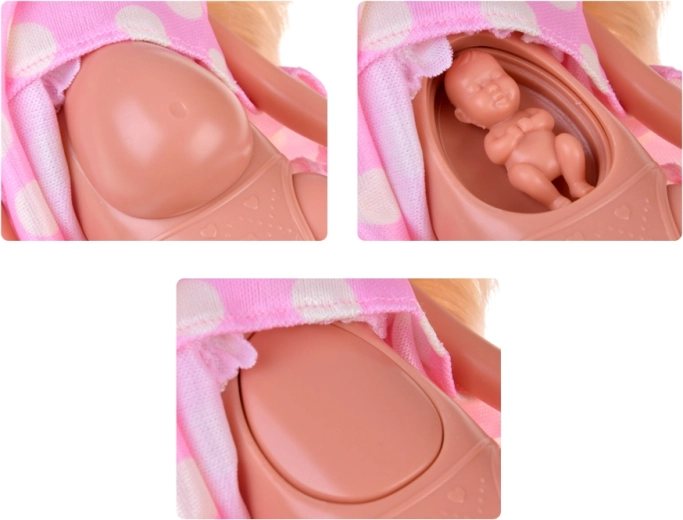 Mamica z odpirajočim trebuščkom