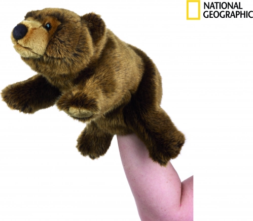 Ročna lutka medved grizli National Geographic