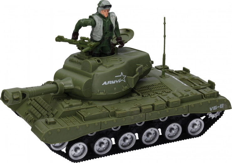 Tank z vojakom 26 cm